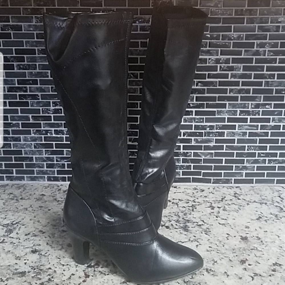 YUU Cally Knee High Boots